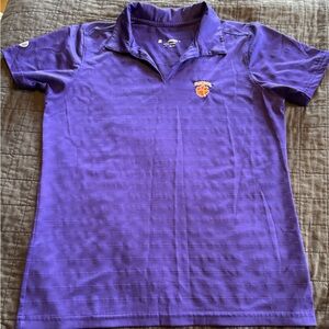 Holloway Clemson Embroidered Women's Polo‎ Size Large